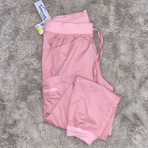 Brand New Pink Scrub pants. Joggers fit!! Cute and comfy butter-soft stretch!